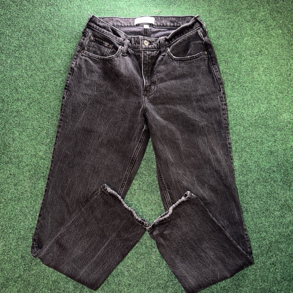 Abercrombie & Fitch High Rise Black Jeans